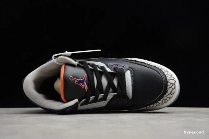 Hyperoad 3 BLACK PURPLE JORDAN RETRO - COURT 1112